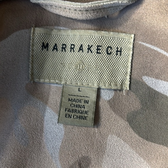 Anthropologie Green Cameo Vegan Suede Moto Jacket - Picture 8 of 9